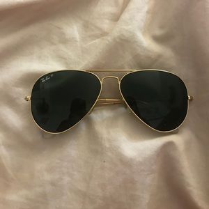 ray ban polarized aviators